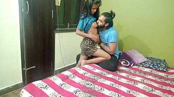 A young Indian teen enjoys hardcore sex and creampie